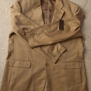 NEW Brown Tasso Ella Suit Jacket Sz XXL 50-52 NWT